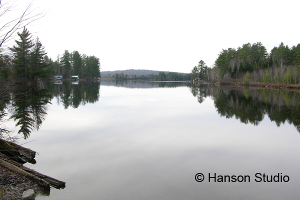 Whitefield, NH - Burns Pond - Late Fall